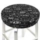 thumbnail image 3 of Balery Travel The World Fundas de asiento para taburete de bar redondo de tela de terciopelo ajustables que protegen de arañazos y manchas para sillas de 14 a 17 pulgadas.-14 inch, 3 of 7
