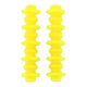 thumbnail image 1 of Yellow rubber bowstring dampener, effective and widely applicable for compound bow, 1 of 4