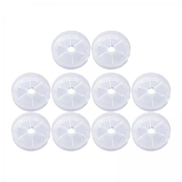 Aymzbd 2x10Pcs Empty Wire Spools for Organizing Fishing Lines Fly Fishing Sea Fishing M 2 Pcs
