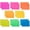 Neon, variant on Single Panel Blank Cards with Envelopes, Neon Rainbow Colors (100-Count)
