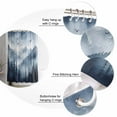 thumbnail image 6 of Blue Mountain Peak Bathroom Curtain 78 Inch Shower Curtain with Hooks, Forest Tree Bird Fog Landscape Waterproof Polyester Bath Curtain Washable Bathtub Curtain 72''x 78'', 6 of 6