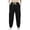 Black, variant on Men's Pants Ice Silk Pants Men's Summer Thin Style Loose Nine Points Sports Haren Pants Men's Casual Pants Guy Pants Indoor Harem Pants for Men plus Size Sky Harem Pants for Women