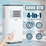 Portable Air Conditioners 5000 BTU (8000BTU ASHRAE) 150 Sq. ft, AC Unit With Built-In Cooler, Dehumidifier, Fan, Sleep Modes