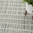 thumbnail image 3 of Nourison Cozy Modern 9' x 12' Ivory Black Scandinavian Indoor Rug, 3 of 8