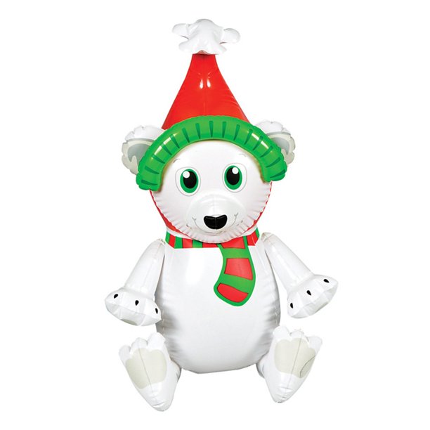 Rhode Island Novelty New 24" Inflatable Polar Bear Winter Christmas