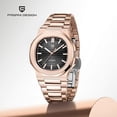 thumbnail image 2 of 2026 New PAGANI DESIGN Rose Gold Luxury Men's Watches Automatic Mechanical Watch For Men AR Sapphire Luminous Waterproof Clock, 2 of 9