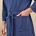 thumbnail image 6 of Seductiva Clothing Women Robes Couple Long Cardigan Hotel Home Wear Bathrobe Bathrobe Bathrobe Nightgown Shower Spa House Long Robe for Women, 6 of 9
