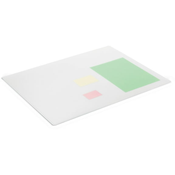 Durable Clear Waterproof Non-Slip Desk Pad Table Protector Mat, 65 x 50 cm, Transparent