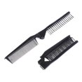 thumbnail image 4 of Juego de 15 peines de doble cara para cortar el cabello con dientes de precisión para viajes., 4 of 5
