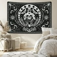 thumbnail image 4 of Tapiz NQ de calavera fases de la luna y el sol 200 x 150 cm, 4 of 5