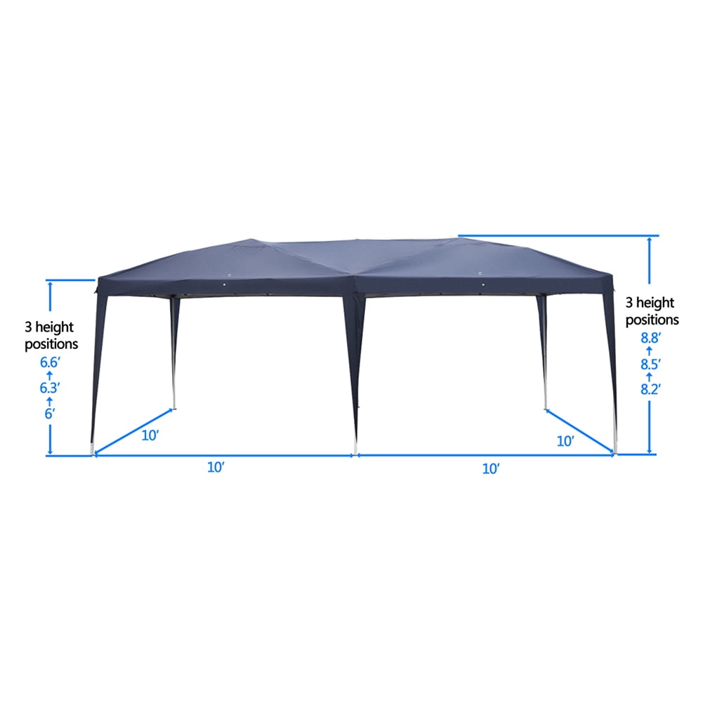 Aimee Lii 240"x120" Canopy Tent Awnings for Decks, Backyard Canopy Gazebo, Outdoor Patio Awnings for Party Camping BBQ Events, Easy Set Up, Waterproof, Blue Aimee Lii 240"x120" Canopy Tent Awnings for Decks, Backyard Canopy Gazebo, Outdoor Patio Awnings for Party Camping BBQ Events, Easy Set Up, Waterproof, Blue