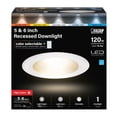 thumbnail image 2 of Feit Electric 3004627 5-6 in. 120 Watts Downlight LED, 2 of 5
