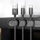 thumbnail image 3 of Línea de datos de absorción magnética clip de nanocables anti-bobinado cable organizador soporte protector de cable Afortunado Sencillez, 3 of 5