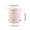 Pink, variant on Retro Style Imitation Ceramic Planter, Breathable Flower Pot for Indoor Plants, s, Home Decor Vessel with Drainage Saucer