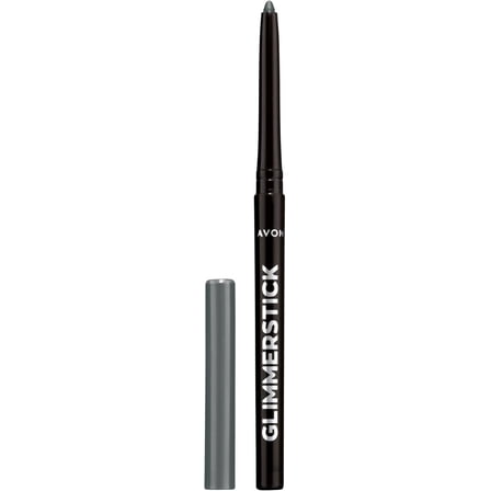 Avon Glimmerstick Eyeliner Saturn Grey, Soft-Glide Formula, Bold and Intense Colour, Waterproof, Smudge-Proof Colour That Lasts All-Day, Cruelty Free