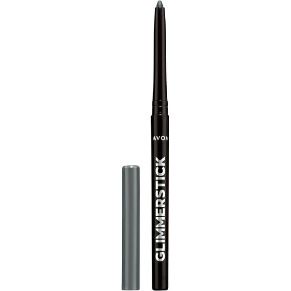 Avon Glimmerstick Eyeliner Saturn Grey, Soft-Glide Formula, Bold and Intense Colour, Waterproof, Smudge-Proof Colour That Lasts All-Day, Cruelty Free