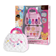 thumbnail image 2 of Juego de maquillaje para niños, juego de maquillaje de princesa, lápiz labial, esmalte de uñas para niñas, estuche de maquillaje portátil para jugar en casa, 2 of 2