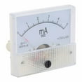 DC 0?5MA Pointer Current Panel Meter Measurement Devices Amperemeter