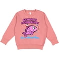 thumbnail image 2 of Inktastic Grandpa's Fishing Buddy (pink) Toddler Sweatshirt, 2 of 4