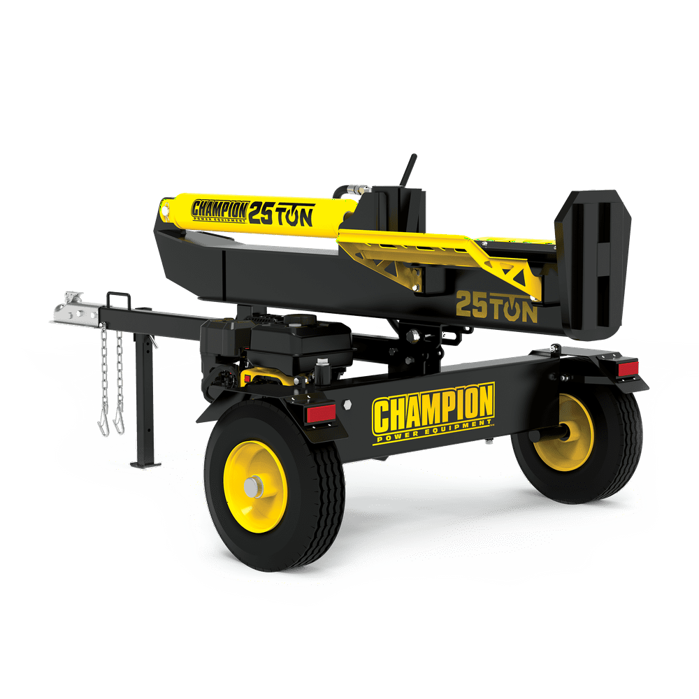 Champion 25Ton Horizontal/Vertical Full Beam Gas Log Splitter with