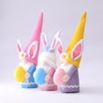thumbnail image 3 of Conejito De Pascua, Muñeco Enano Con Huevo, Muñeco De Hada, Muñeco Sin Rostro De Pascua, Peluche De Pascua, Conejito Enano, Decoración De Fiesta Familiar matsuzay FN006809-03, 3 of 6