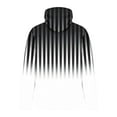 thumbnail image 4 of Pullover Hoodies for Men Big & Tall S-5X Plus Size Fleece Lined Sweatshirts with Front Pockets Trendy Stripe Printed Long Sleeve Warm Hooded, 4 of 5