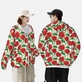 thumbnail image 4 of Lsque Rose Flowers UPF 50+ Lightweight Sun Protection Men's Women's Long Sleeve Shirt, Hoodie Performance -Small, 4 of 9