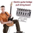 thumbnail image 4 of Bridge Saddle 6 Cuerdas Guitar Tailpiece para Fender Strat Guitarra eléctrica, 4 of 7