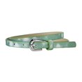 thumbnail image 2 of sunsanly Kids Belt Multi Holes Design Adjustable Length Waistband Jeans Dress Faux Leather Belt Sequin Decorated Accessory, 2 of 8