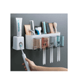 thumbnail image 2 of Porta Cepillo De Pared Dispensadorde Pasta Dental Con4 Vasos Xtellar multicolor, 2 of 3