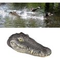 thumbnail image 1 of Pond Floating Alligator Head Decoy, Outdoor Pools Float Fake Gator Head Deterrent Ducks, 1 of 1