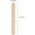 thumbnail image 4 of Candle Wick Holder, 100 Pcs Wooden Candle Wick Holders Single Hole Candle Wicks Centering Devices for Candle Making Wick Clips, 4 of 4