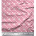 thumbnail image 1 of Soimoi Silk Fabric Hexagon Shirting Printed Fabric 1 Yard 42 Inch Wide, 1 of 1