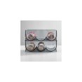 thumbnail image 3 of mDesign Plastic Free-Standing Stacking 3 Bottle Storage Rack, 4 Pack, Smoke Tint, 3 of 13