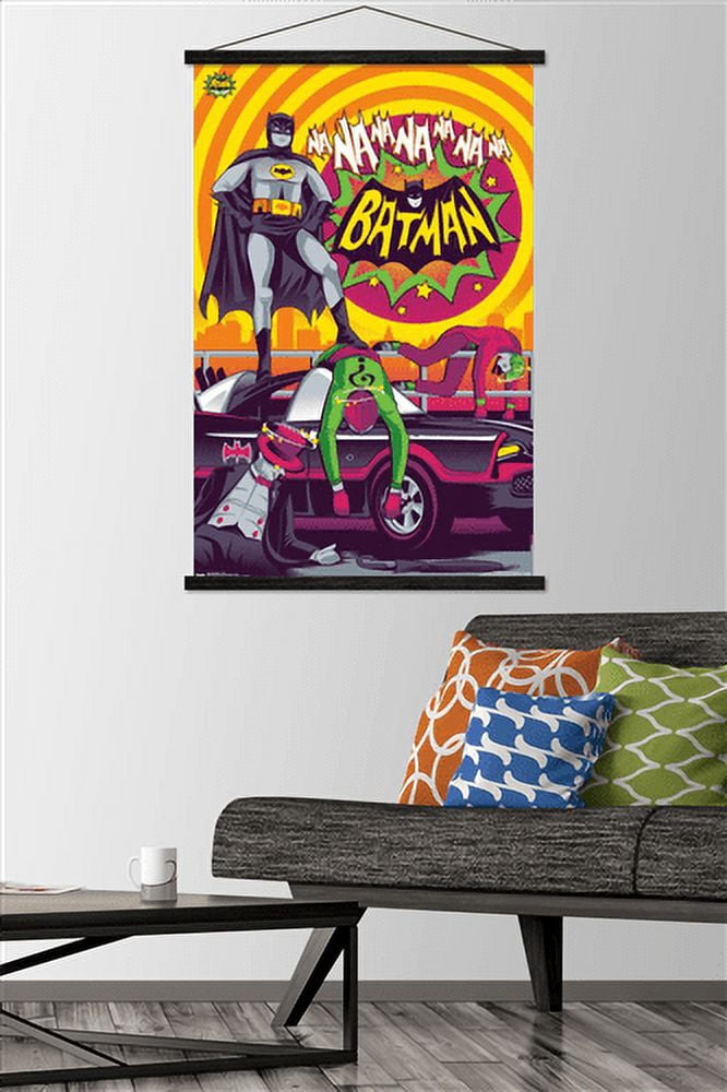 DC Comics TV - Batman TV Series - Victory Wall Poster with Wooden Magnetic Frame, 22.375" x 34"