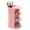 Pink, variant on Hair Accessories Organizer with Hair Brush Holder, 3-Layer Rotatable Clear Storage Box for Makeup Brushes, Jewelry, Hair Clips, Earrings, Necklaces, Bracelets(Pink)