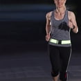 thumbnail image 2 of EeaseCA Elastic Adjustable High Visibility Safety Gear Reflective Belt for Riding Walking Running, 2 of 8