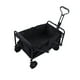 thumbnail image 2 of Carrito de camping plegable Nikou de tela Oxford negro para exteriores, 2 of 15