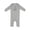AC-Heather Grey, variant on Oma and Opa Love Me Baby Romper Coveralls