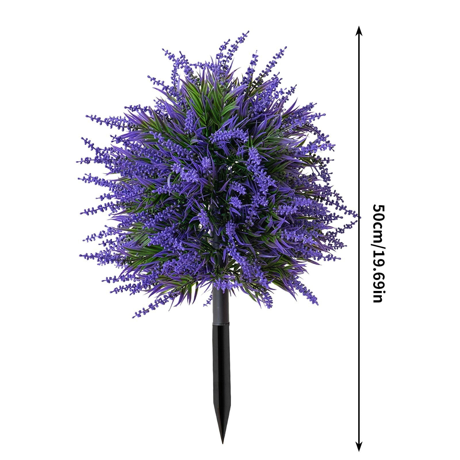 Nkmbld Artificial Flower Outdoor Decoration, Fake Plants with Ground Spike, UV Resistant No Fade Faux Flowers for Garden, Yard, Front Porch, Patio Decor