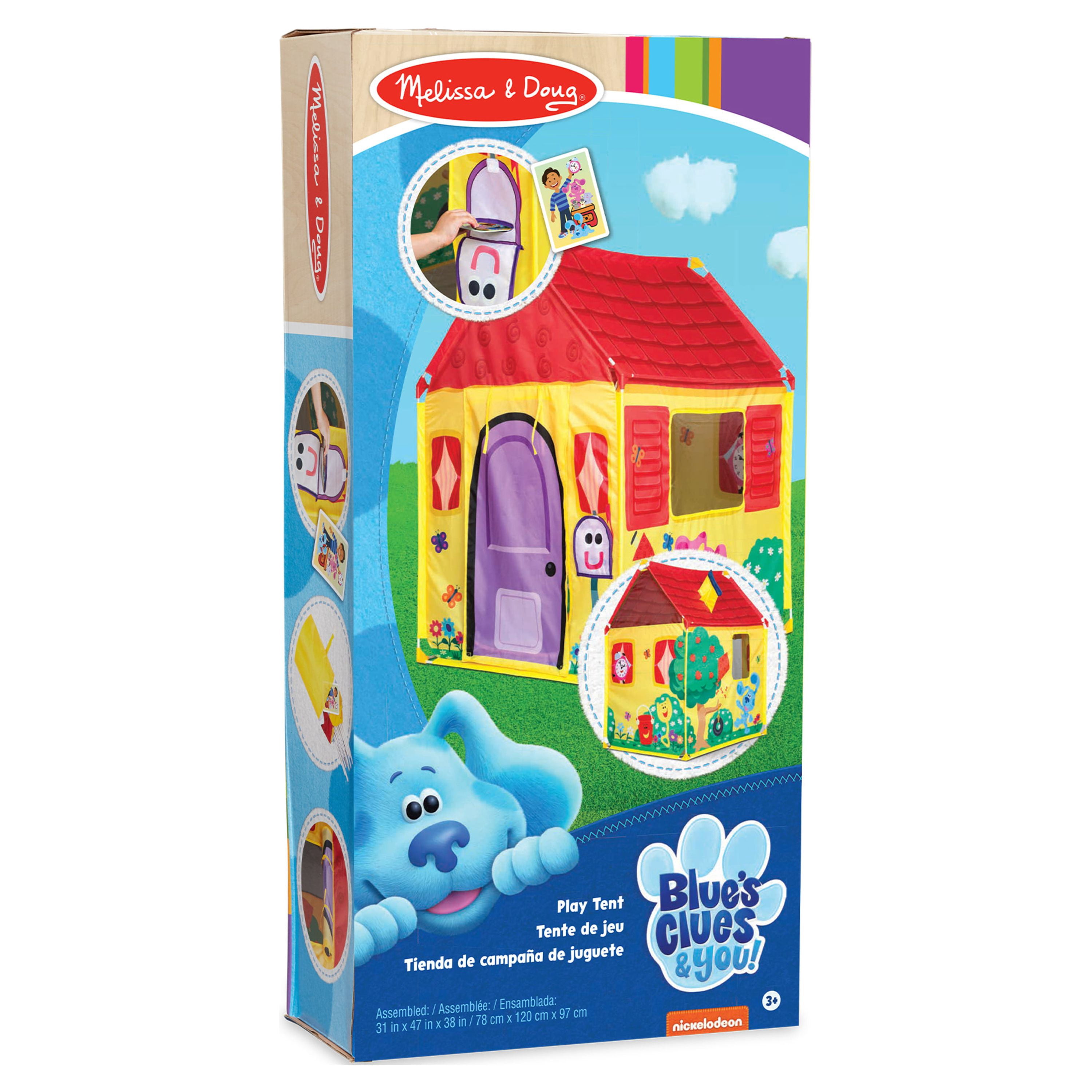 Melissa & Doug Blue's Clues & You! Blue's House Play Tent
