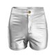 thumbnail image 3 of MKLEKYY Pantalones Cortos Deportivos para Mujer, Pantalones Cortos Vaqueros Elásticos de Cintura Alta y Rotos para Mujer, 3 of 4