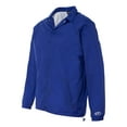 thumbnail image 2 of Adult Nylon Taffeta Coaches Jacket - ROYAL - 4XL, 2 of 3
