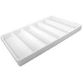 thumbnail image 2 of N'icePackaging 1 Qty - Heavy Duty Beach-Stone White Plastic 6 Compartment Tray - for Storage/Organization/Display/Sales/Stacking/Sorting - Various Sizes, 2 of 7