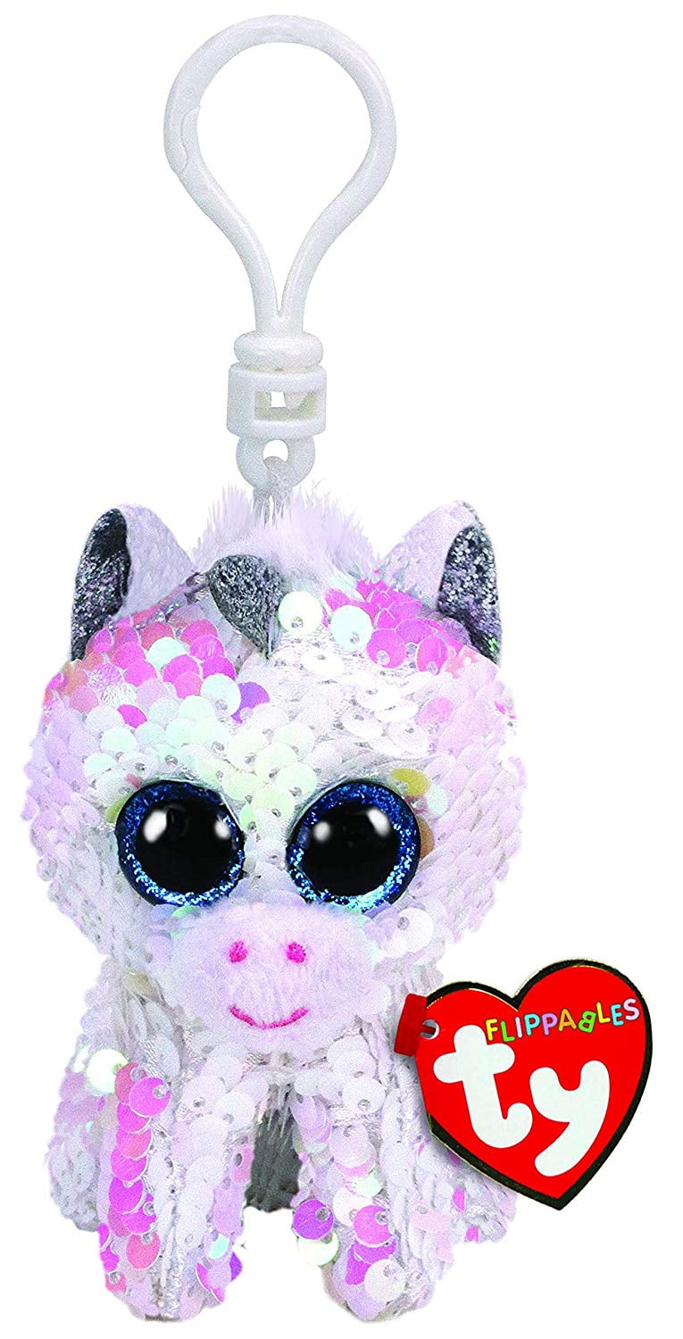 TY Flippables Jewel Fox Regular Size Sequins Soft Toy New With Tags TY36270 