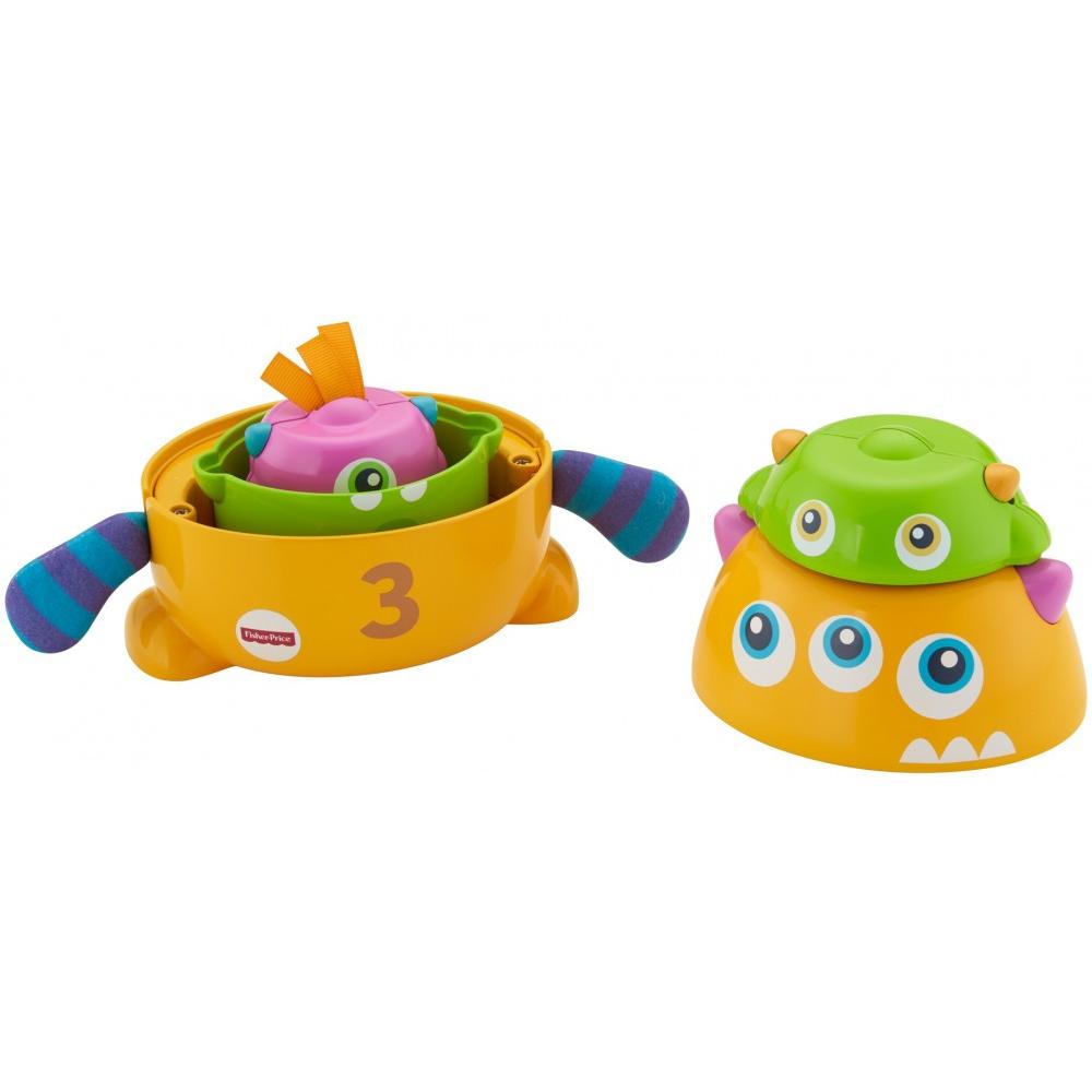 Fisher-Price Stack & Nest Monsters with Textures & Sounds - image 8 of 10