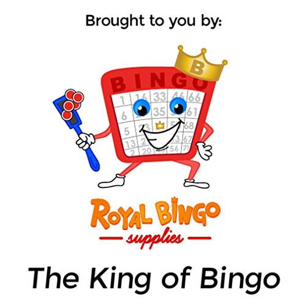 Royal Bingo Supplies Black Bingo Cards, 18-Pack - Walmart.com