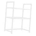 thumbnail image 2 of Estante para horno microondas, armario, estante de almacenamiento, soporte para electrodomésticos, de escritorio que ahorra espacio en encimera,, 2 of 8
