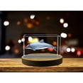 thumbnail image 1 of Superbe Dauphin Chilien Sculpté dans une Superbe Statue de Collection Crystal, 1 of 4