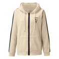 thumbnail image 1 of Sudadera de Moda Gibobby Sudadera con Capucha y Cremallera Mujer Beige XXL, 1 of 4